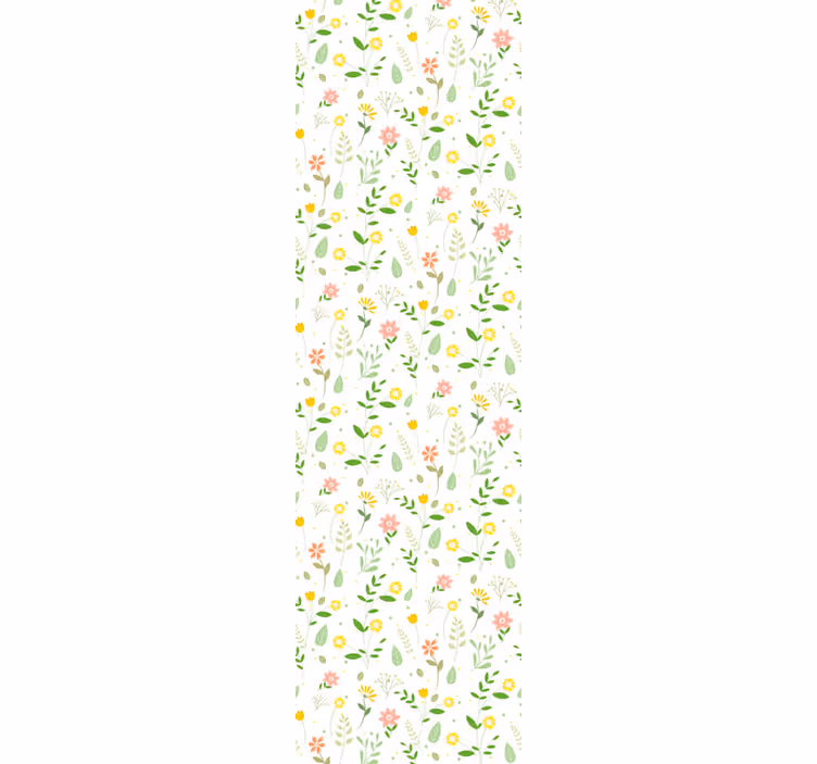 Papier peint floral printemps fleuri - TenStickers