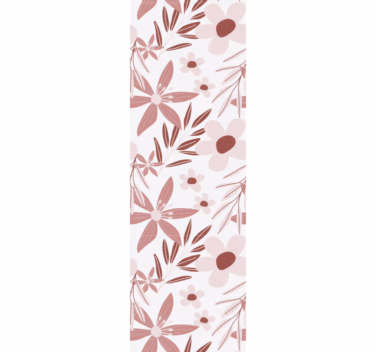 Papier peint floral motif floral - TenStickers