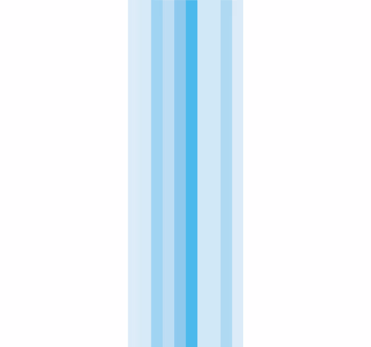 Papier peint rayures verticales nuances bleues - TenStickers