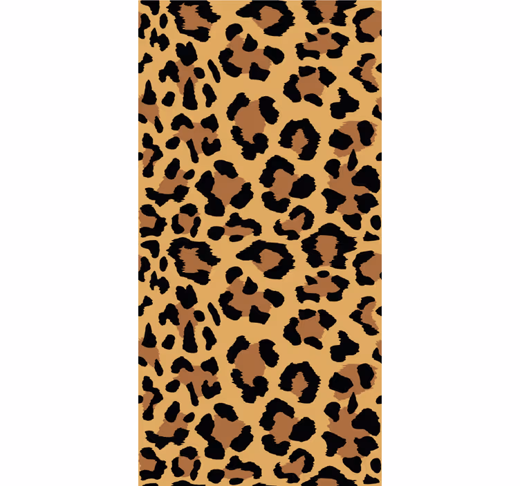 Papier peint léopards motif de taches de léopard - TenStickers