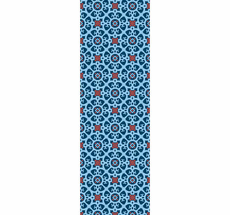 Papier peint carreaux de ciment motifs décoratifs - TenStickers