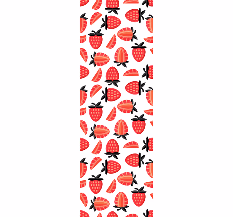 Papier peint nature motif de baies - TenStickers