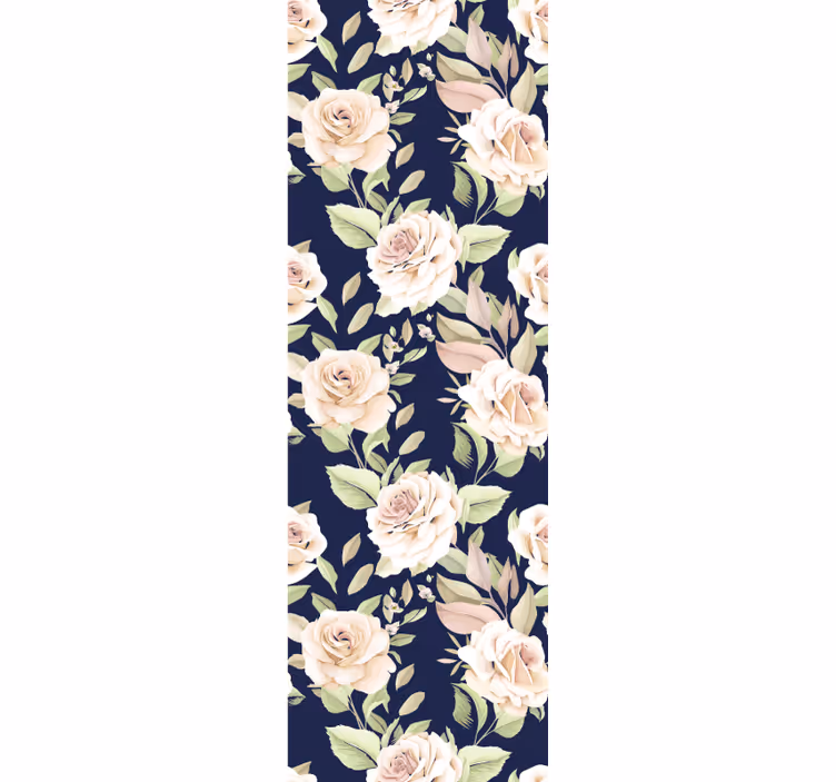 Papier peint fleuri composition florale élégante - TenStickers