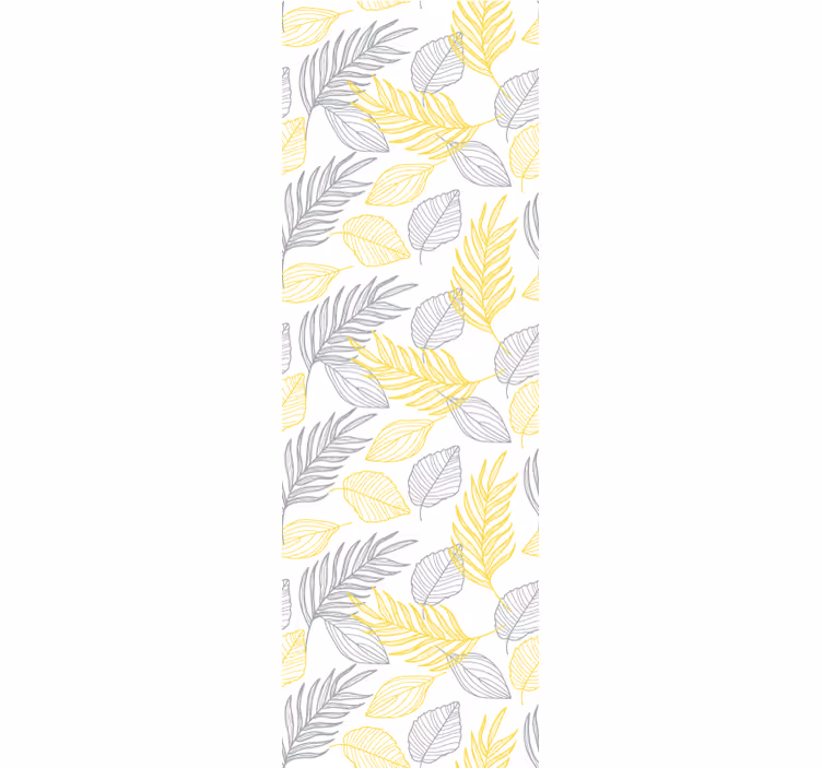 Papier peint feuillage motif botanique feuillu - TenStickers