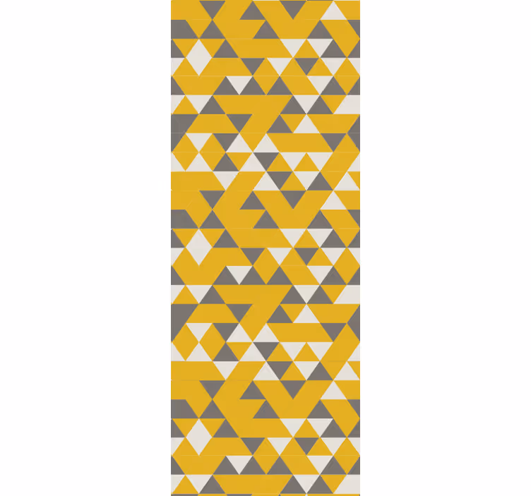 Papier peint formes géométriques triangle ensemble - TenStickers