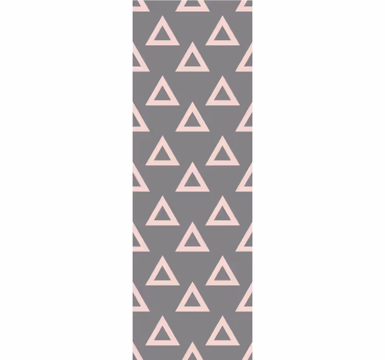 Papier peint formes géometriques motifs triangulaires - TenStickers