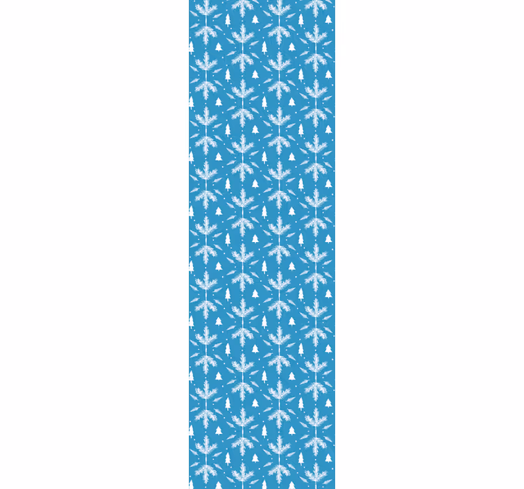 Papier peint bureau flocons de neige élaborés - TenStickers