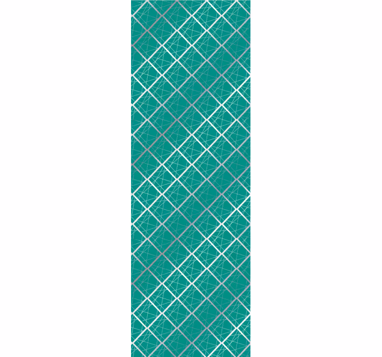 Papier peint formes géometriques treillis géométrique - TenStickers