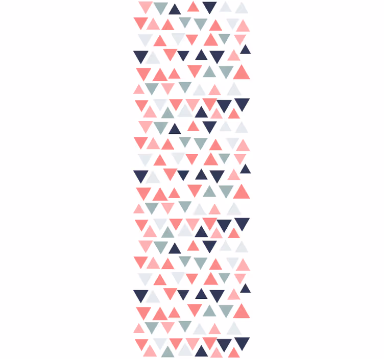 Papier peint formes géométriques motif triangles - TenStickers