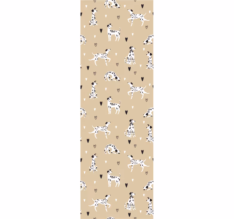 Papier peint chiens motif de chien délice - TenStickers