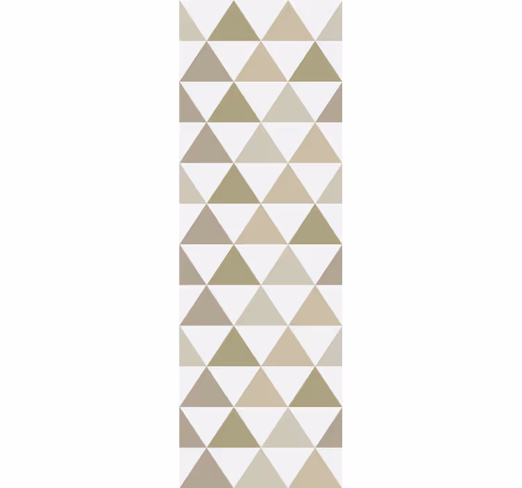 Papier peint formes géometriques tableau triangulaire - TenStickers