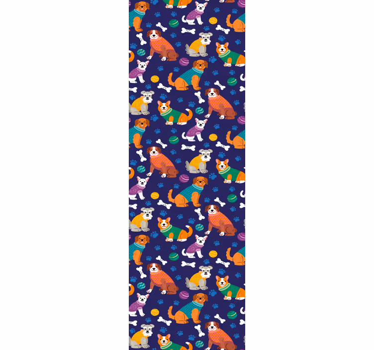 Papier peint animaux Éléments d'animaux amusants - TenStickers