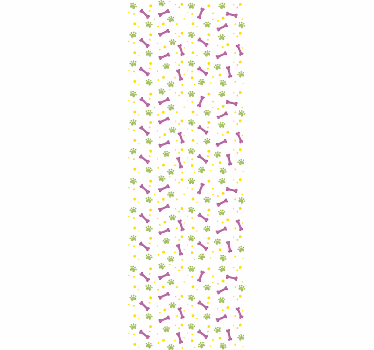 Papier peint chambre modèle d'instrument floral - TenStickers