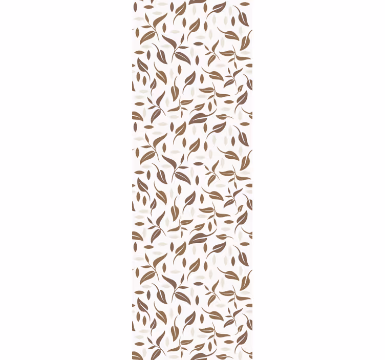 Papier peint feuillage motif de feuilles d'automne - TenStickers