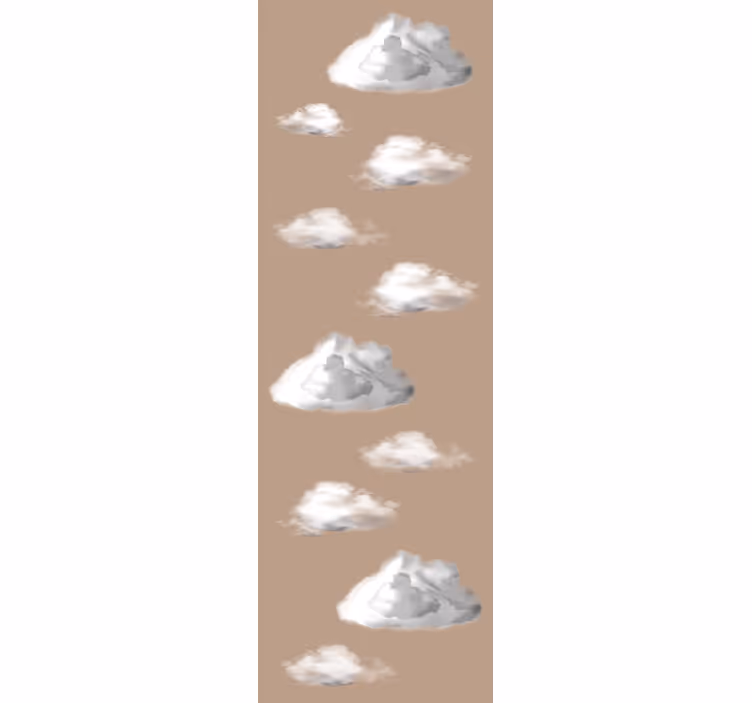 Papier peint nature motif de ciel nuageux - TenStickers