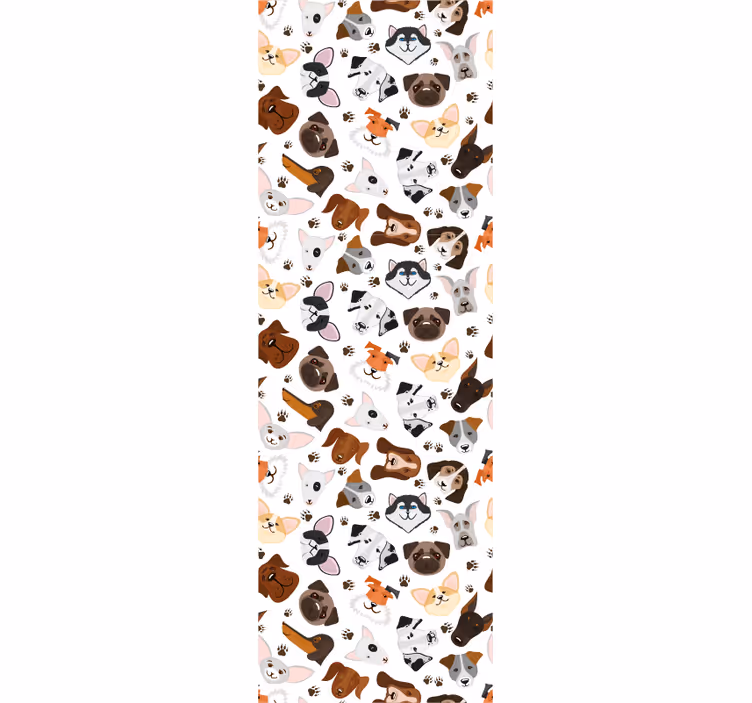 Papier peint chiens collection canine - TenStickers