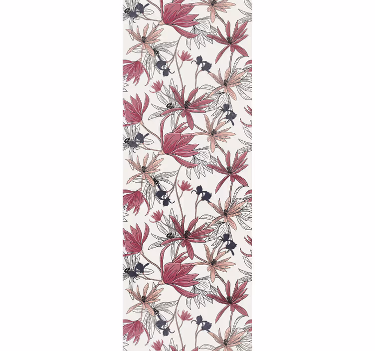 Papier peint floral exposition botanique florale - TenStickers