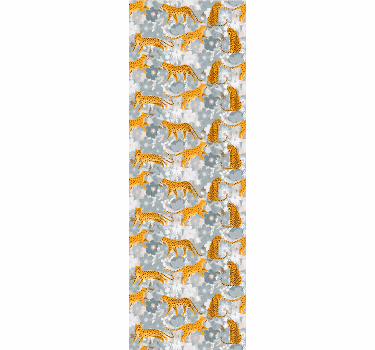 Papier peint animaux motif léopard - TenStickers