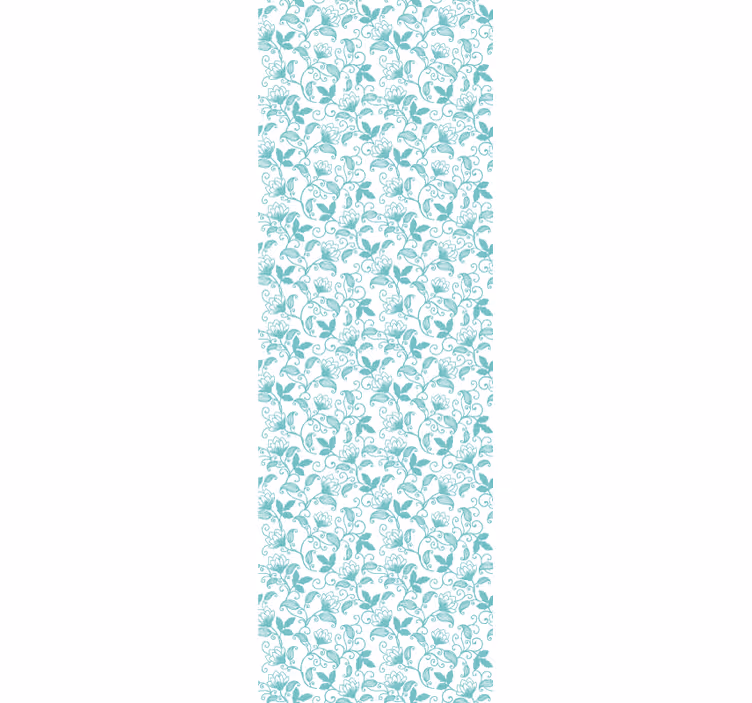 Papier peint feuillage parchemins ornés - TenStickers