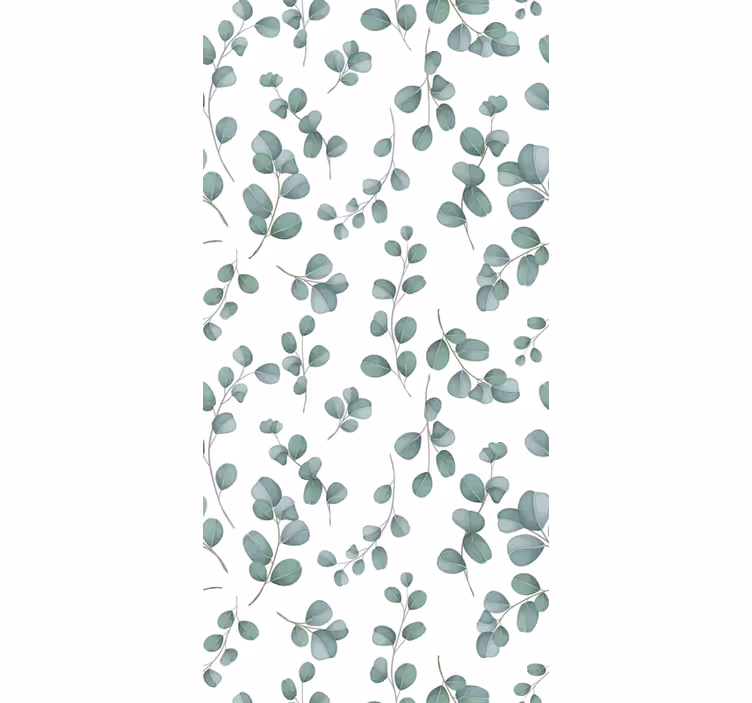 Papier peint feuillage élégance de la vigne d'eucalyptus - TenStickers