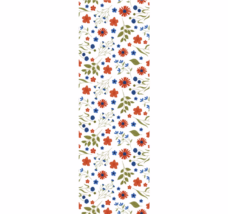 Papier peint floral détail de la composition florale - TenStickers