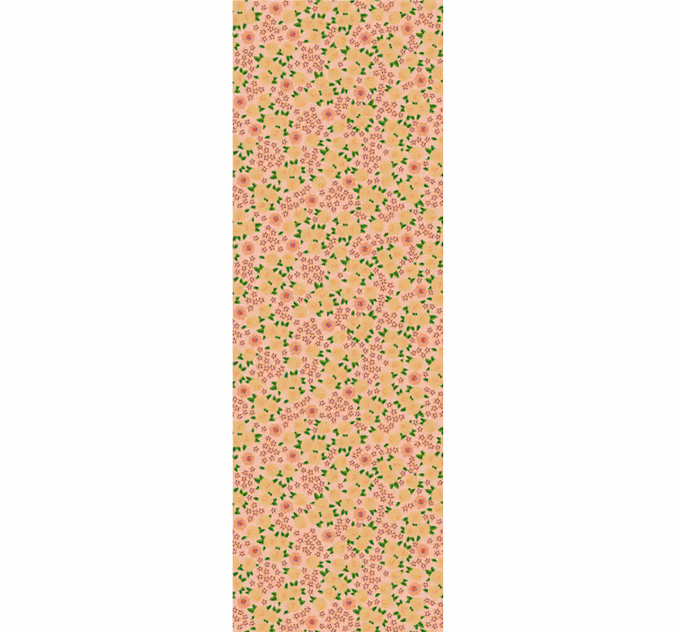 Papier peint floral délice de motifs floraux - TenStickers