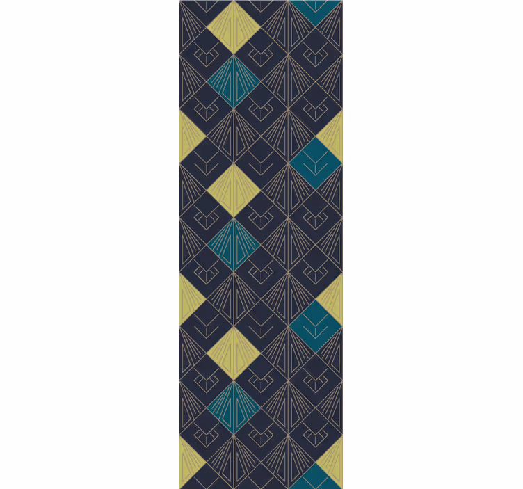 Papier peint formes géométriques décor à motifs - TenStickers