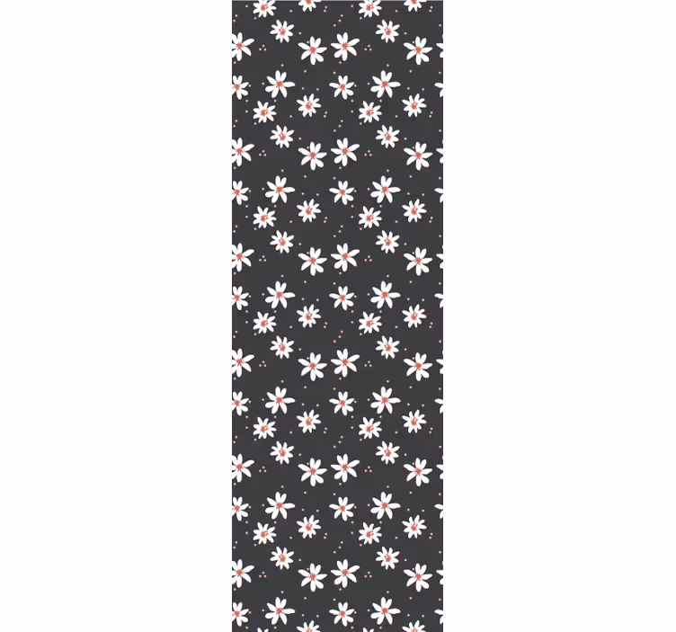 Papier peint floral motif répétitif - TenStickers