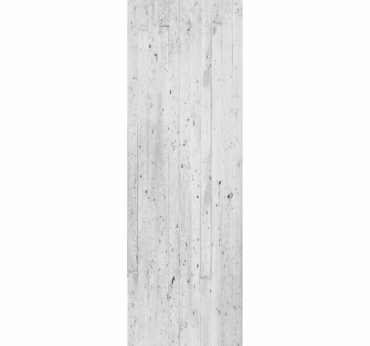 Papier peint bois effet lambris blanc tacheté - TenStickers