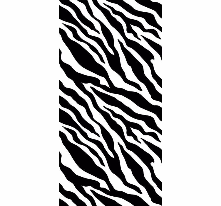 Papier peint zèbre rayures zèbres - TenStickers