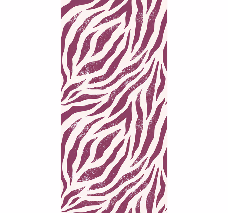 Papier peint zèbre rayures zébrées - TenStickers