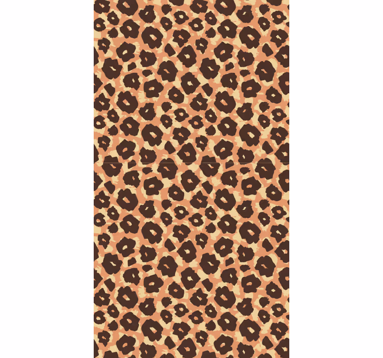 Papier peint léopards motif tacheté de léopard - TenStickers