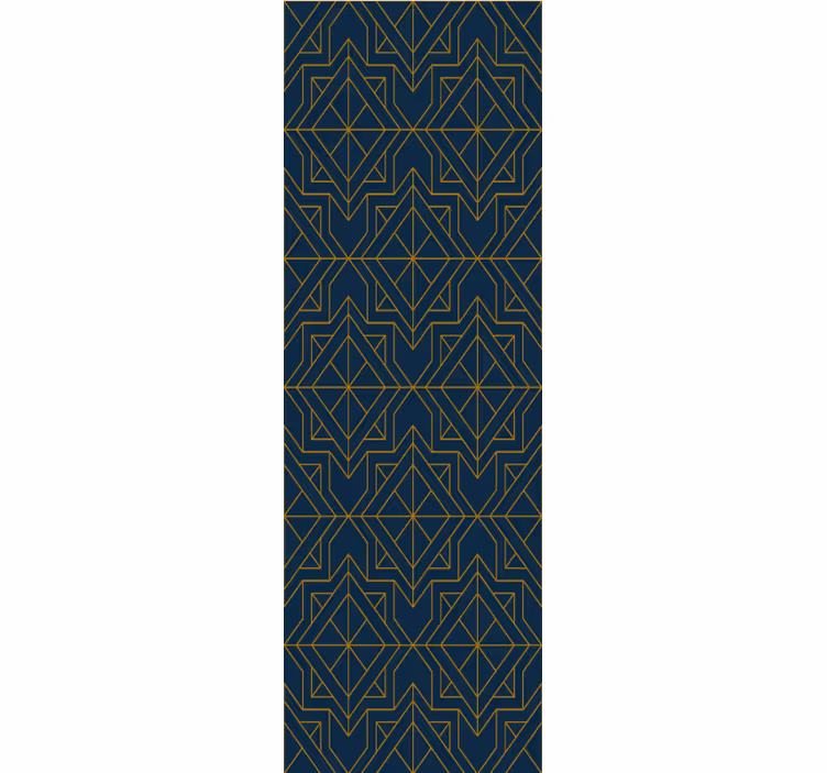 Papier peint formes géométriques motifs étoiles - TenStickers