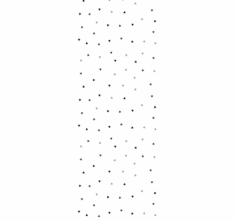 Papier peint formes géometriques triangles épars - TenStickers