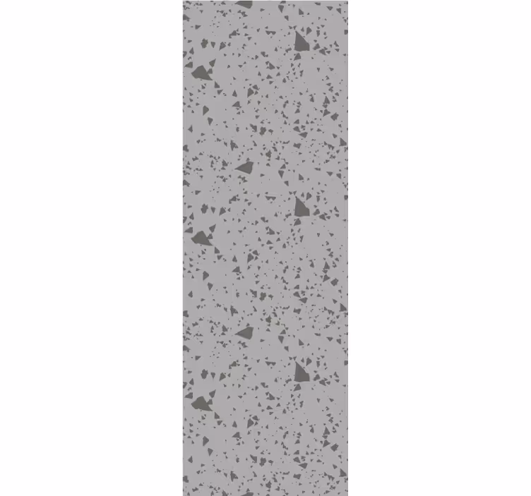 Papier peint abstrait style terrazzo gris - TenStickers