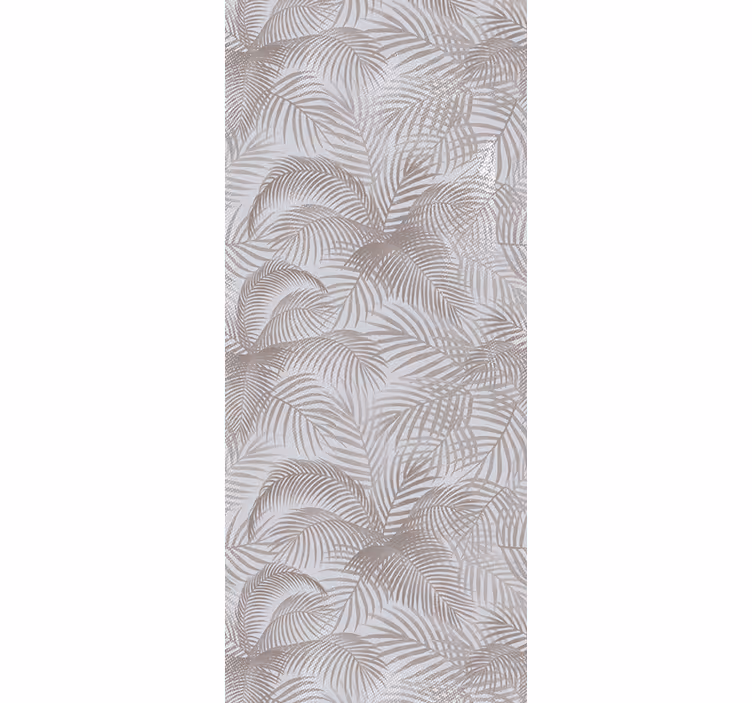 Papier peint nature motifs de feuilles élégants - TenStickers