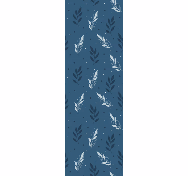 Papier peint Noël feuillage saisonnier - TenStickers