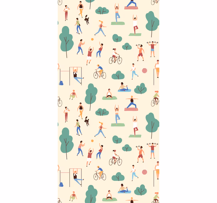 Papier peint nature activités de plein air - TenStickers