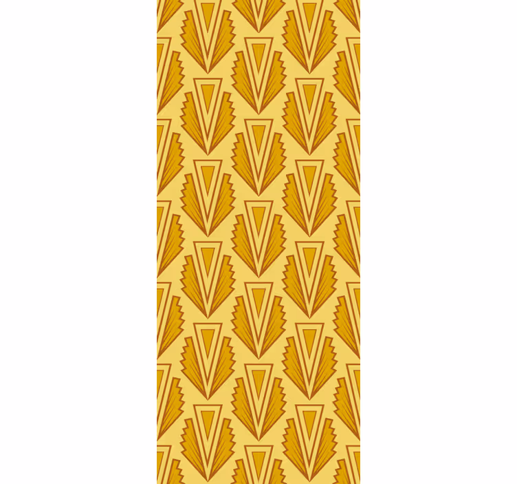 Papier peint formes géometriques motif à chevrons élégant - TenStickers