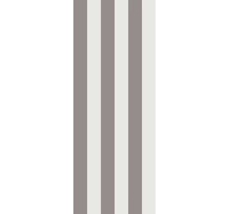 Papier peint ligne verticale nuances de gris moderne - TenStickers
