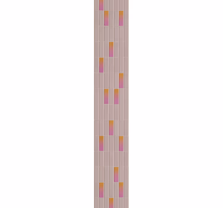 Papier peint carreaux de ciment motif géométrique dégradé - TenStickers