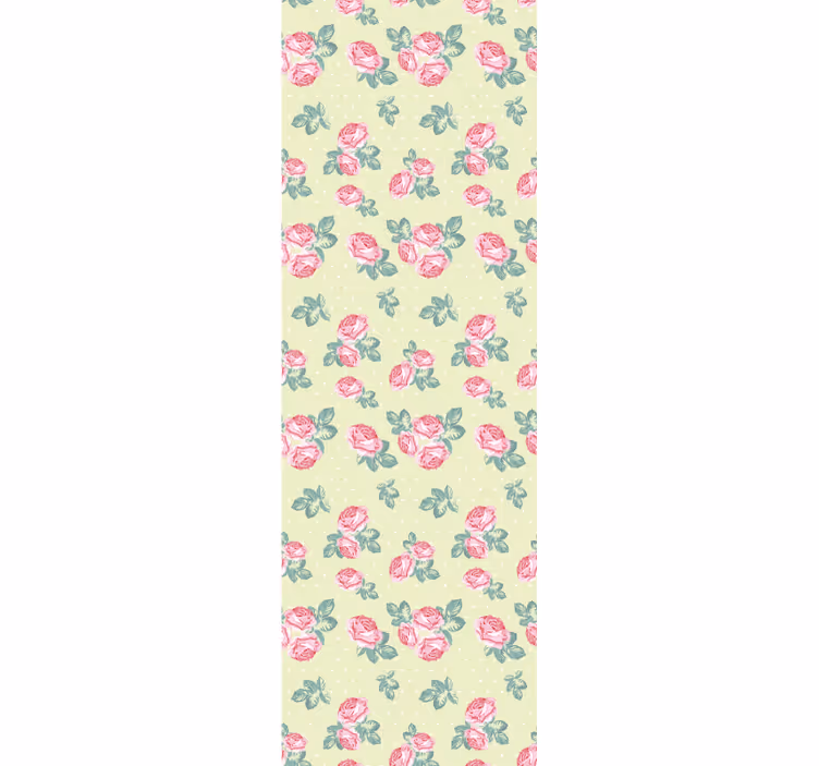 Papier peint floral conception florale classique - TenStickers