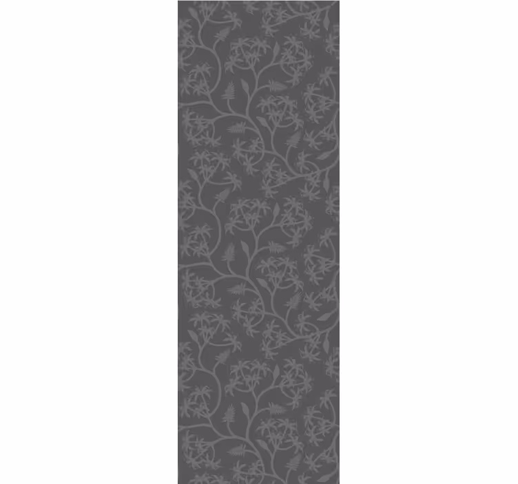 Papier peint feuillage motif floral subtil - TenStickers