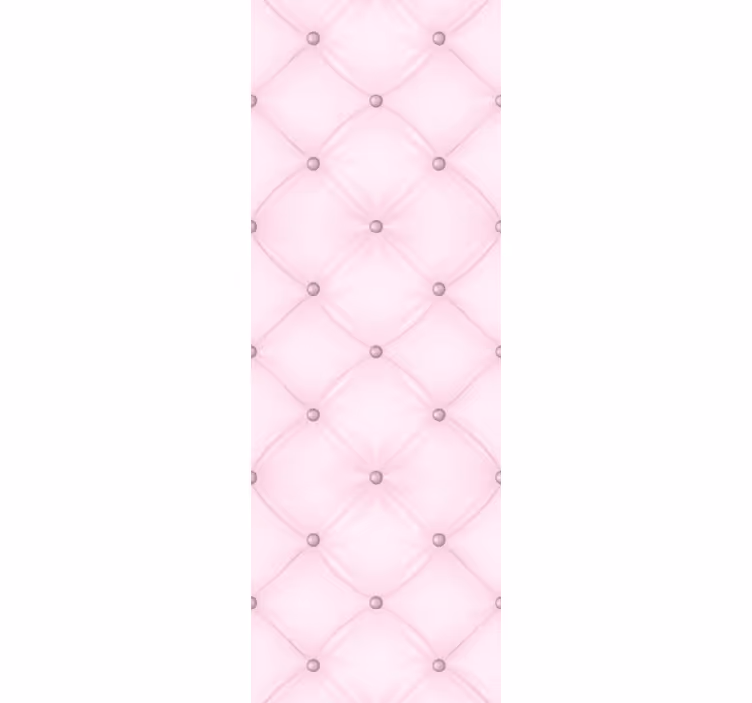 Papier peint autres textures capitonnage rose élégant - TenStickers