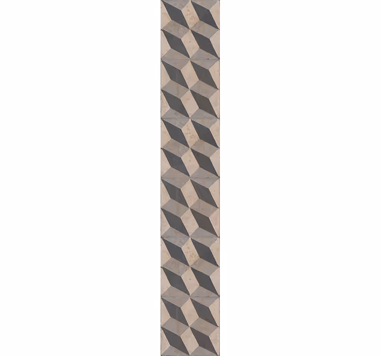 Papier peint 3D motif géométrique 3d - TenStickers