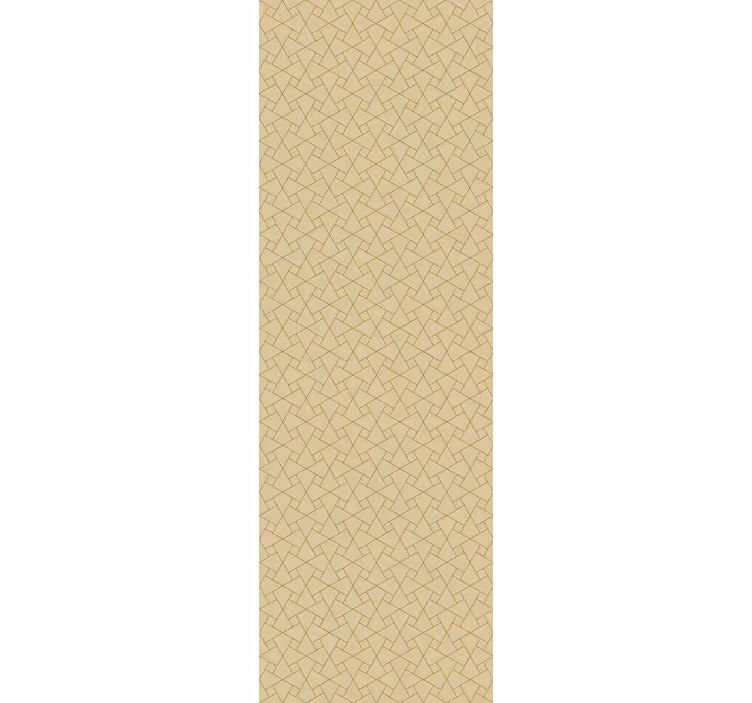 Papier peint formes géométriques lignes entrecroisées - TenStickers