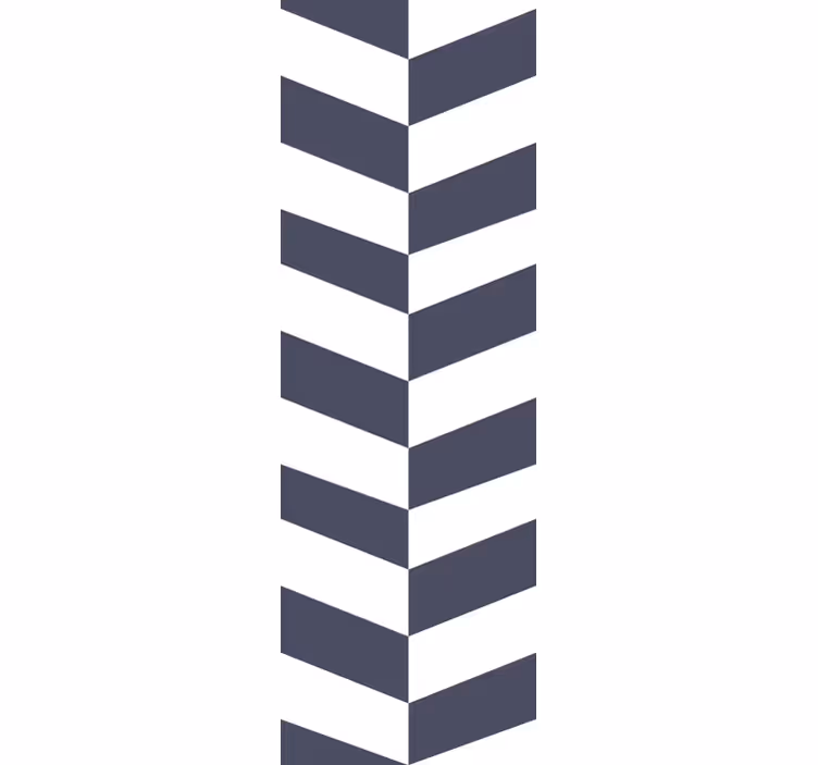 Papier peint formes géométriques flèches chevron - TenStickers