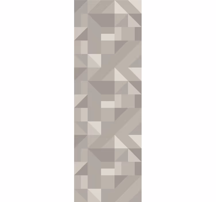 Papier peint formes géométriques teintes beige neutre - TenStickers