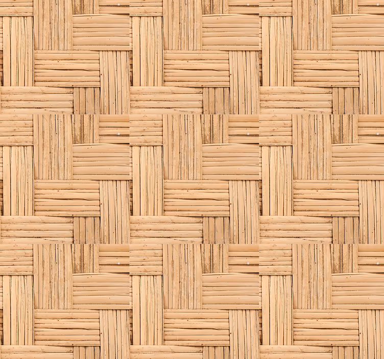 Papier peint autres textures motif naturel tissé - TenStickers