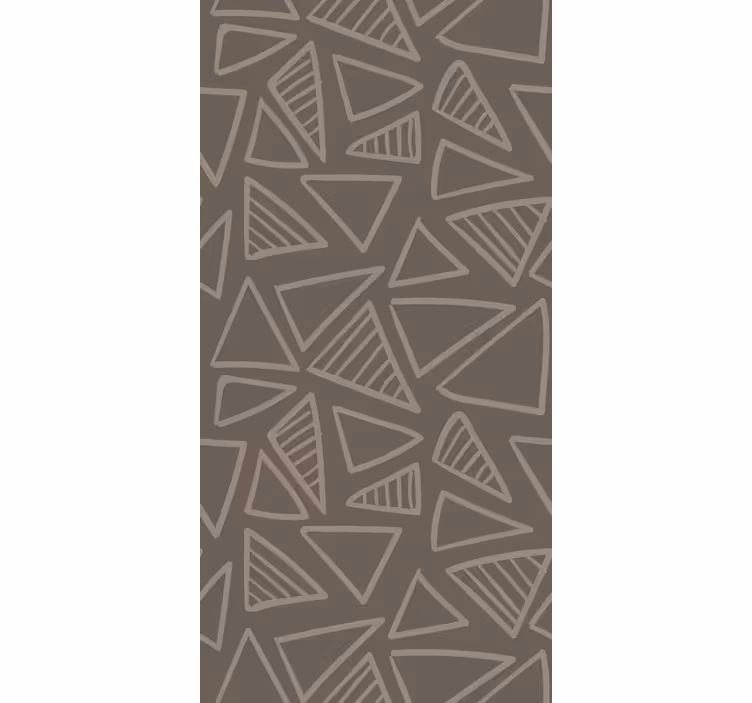 Papier peint formes géometriques motif triangulaire élégant - TenStickers